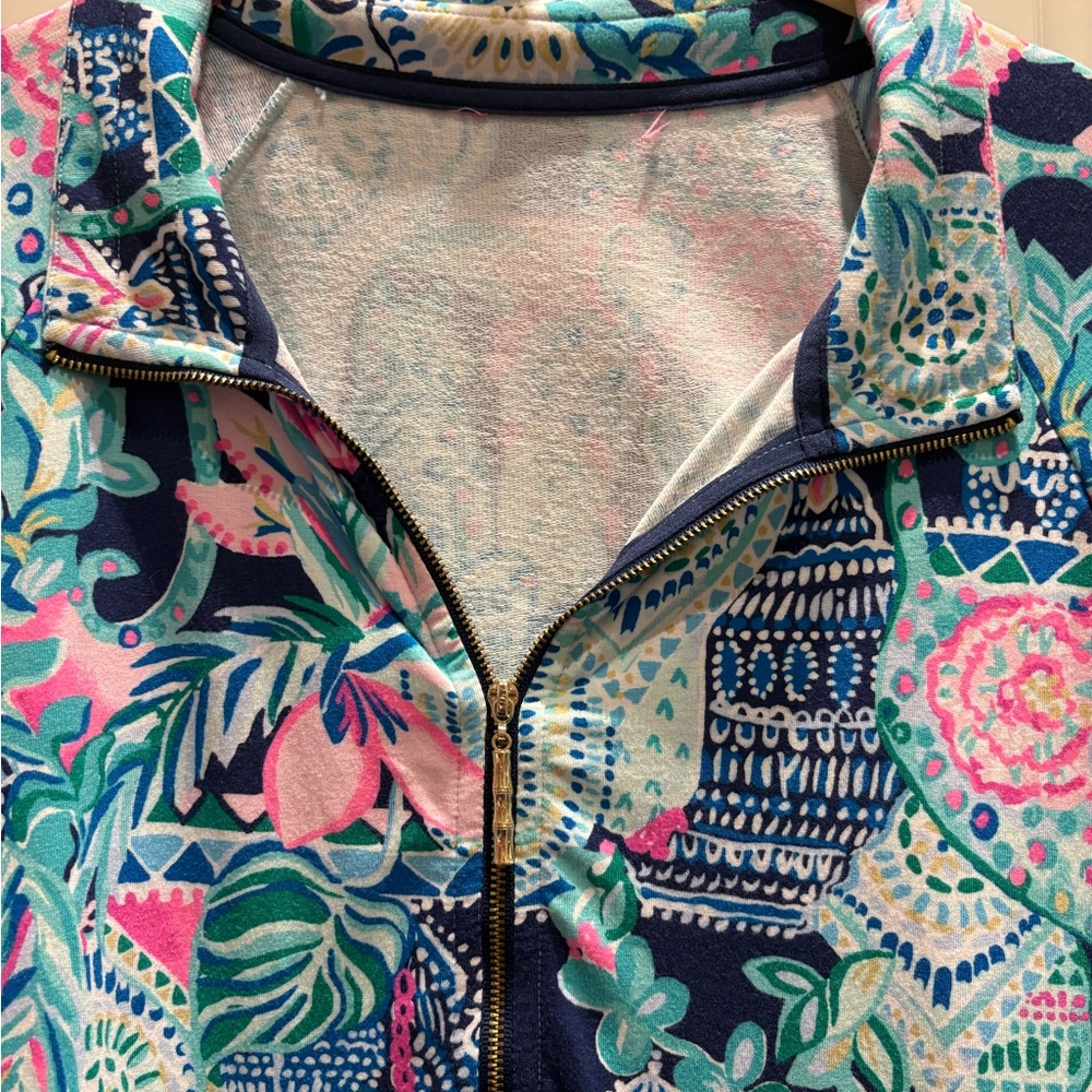 Lilly Pulitzer Multicolor Patterned Sweatshirt - Picture 2 of 3